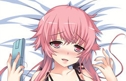 Future Diary - Yuno Gasai Hugging body anime cuddle pillowcovers